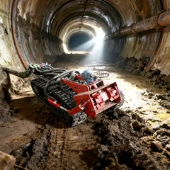 Robot de dragado submarino (para buques petroleros)