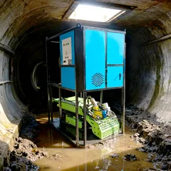 Robot de dragado subacuático (acero inoxidable 304)