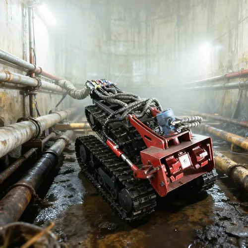 Robot de dragado submarino (para buques petroleros)