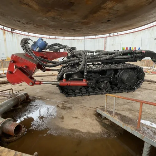 Robot de dragado submarino (para buques petroleros)