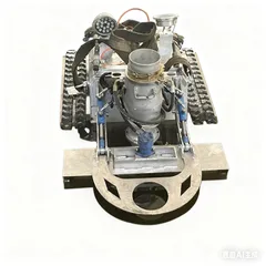 Robot de dragado submarino (a 50 m bajo el agua)