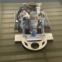 Robot de dragado submarino (a 50 m bajo el agua)