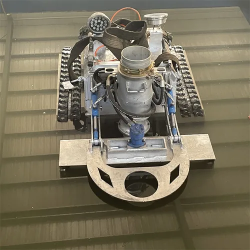 Robot de dragado submarino (a 50 m bajo el agua)