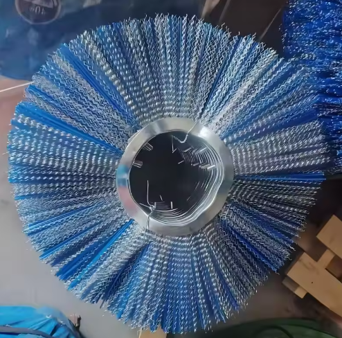 Angled Sweeper Brush 165x580 Suitable for Bobcat Sweepers and As Attachments for Skid Steer Loaders