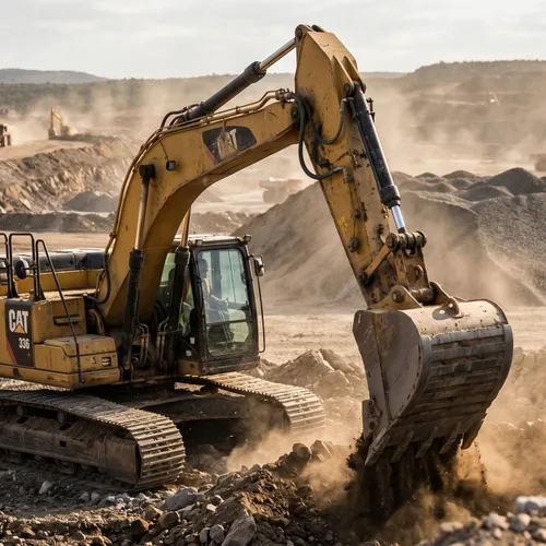 Excavadora resistente al desgaste | Excavadora de servicio pesado de 22 toneladas | Garantía global de 1 año