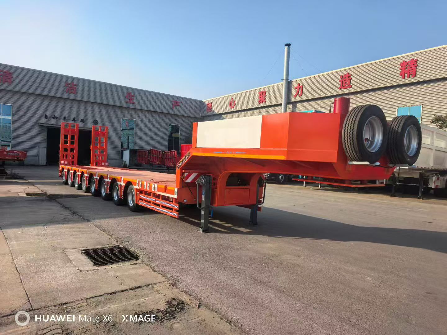 3 Axle Drop Side Semi Trailer, Straight Beam Side Wall Cargo Semi-trailer for Steel & Bulk Goods Transport