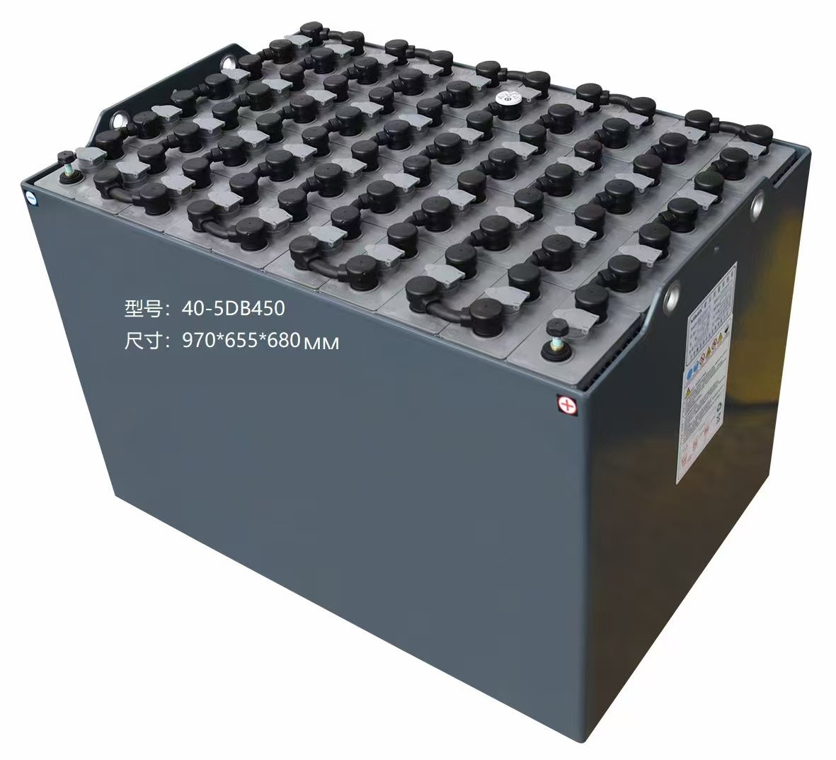 HECA 2026 China Nueva batería de plomo-ácido de gran capacidad de 2V de celda única de 24V/36V/48V/51.2V/80V para tracción de transpaletas y montacargas