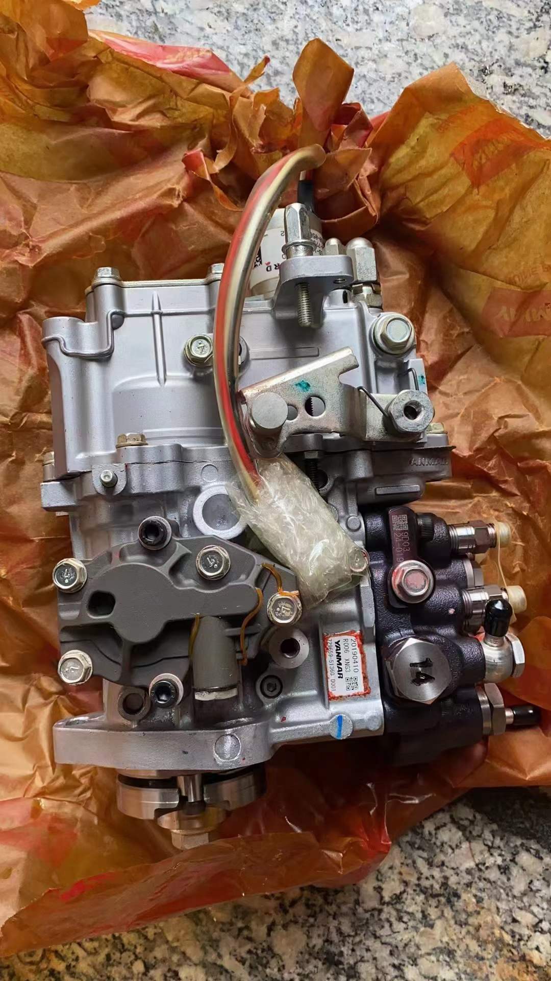 Fuel Injection Pump Assembly 729659-51360 For Yanmar 4TNV94 4TNV98 4TNV98T Diesel Engine Mini Excavator Parts