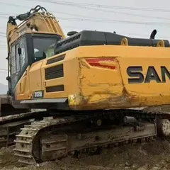 Excavadora SANY SY375H usada del 2022 con motor ISUZU, 67000~68000 USD. Entrega en el puerto fronterizo de Kashgar.