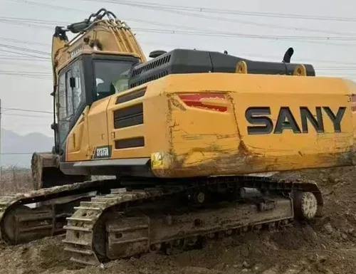 Excavadora SANY SY375H usada del 2022 con motor ISUZU, 67000~68000 USD. Entrega en el puerto fronterizo de Kashgar.