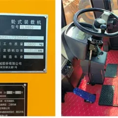 Used 2022 LIUGONG CLG856 5Ton Wheel Loader with Weichai Engine, 28000~30000USD Delivered at Kashgar Border Port