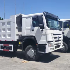 Camión volquete HOWO 6×4 de 380 CV para trabajo pesado, ideal para arena de minería y escombros de construcción.