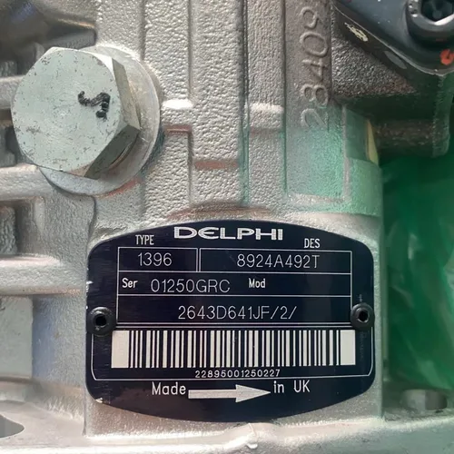 Fuel Injection Pump 8924A492T 2643D641 Delphi DP210 For Perkins 1006-6TW Diesel Engine Generator Parts
