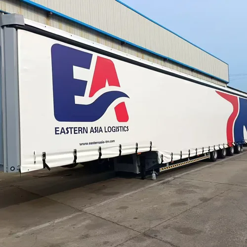 3 Axle Curtain Side Semi Trailer, Sliding Curtain Box Trailer, TIR Certified Side Curtain Trailer for Cross-border Logistics
