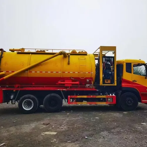 Camión cisterna Dongfeng 6×4 combinado de chorro y succión para aguas residuales, camión cisterna de alta presión para limpieza de alcantarillado, mantenimiento de fosas sépticas y tuberías.