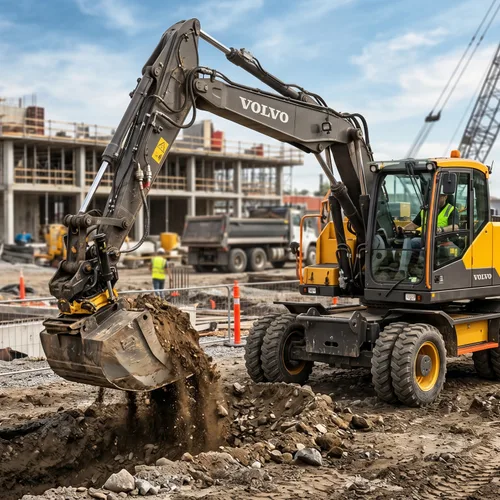 Ultimate Guide to Wheeled Excavating Machines: Powertrain, ROI & Heavy-Duty Applications