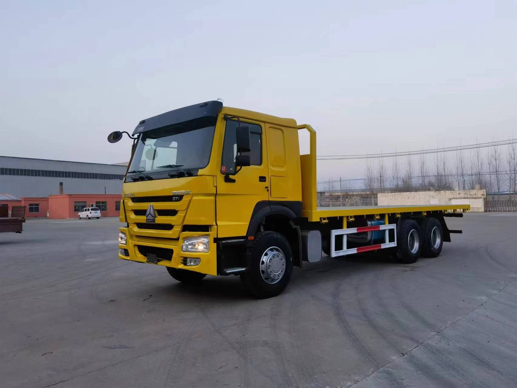 Camión de transporte de plataforma plana Howo 6x4