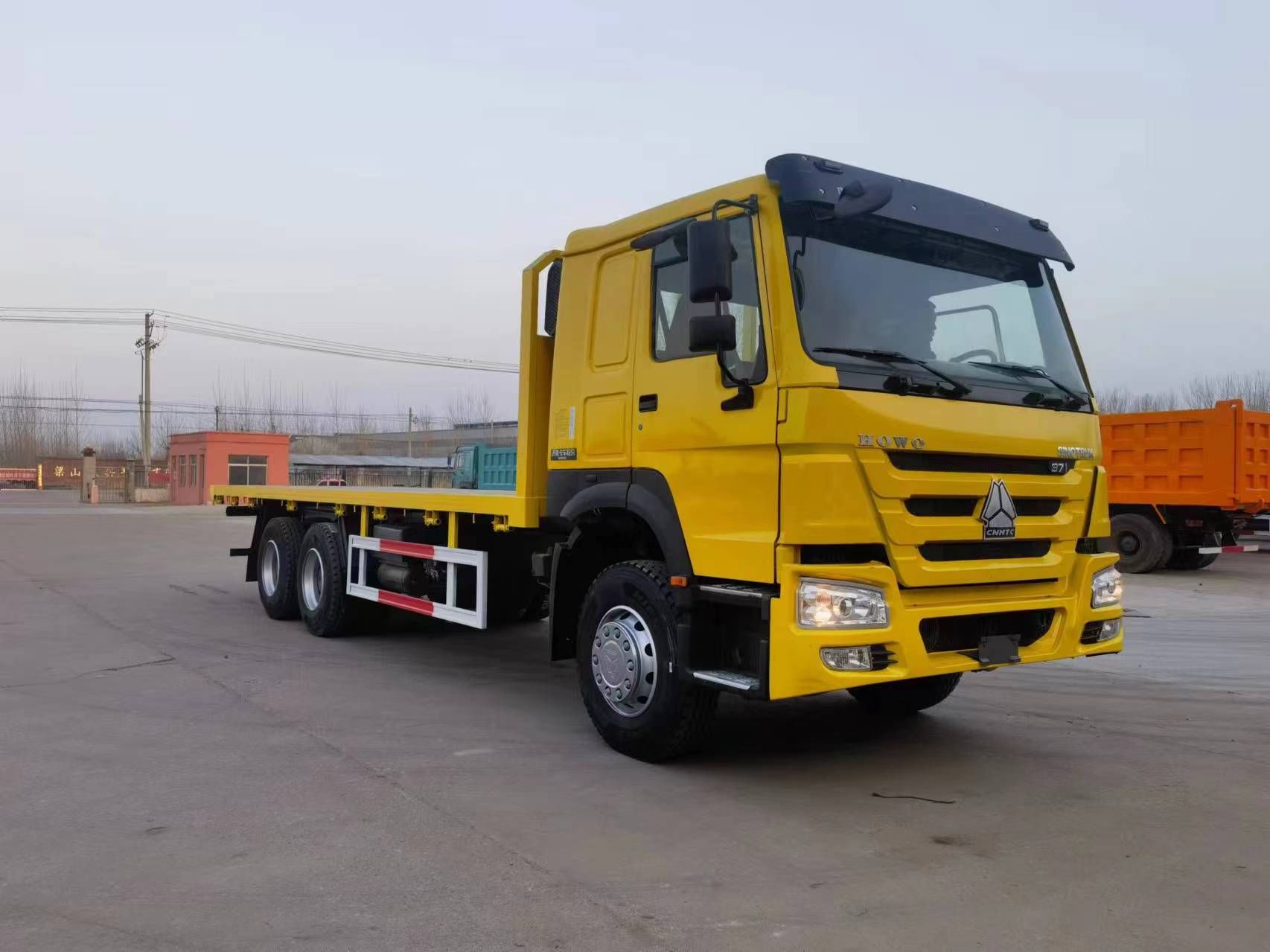 Camión de transporte de plataforma plana Howo 6x4