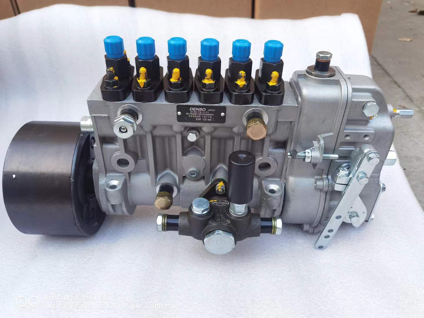KOMATSU Fuel Injection Pump 6150-72-1171 Left Hand Rotation for SA6D125 Engine PC400-6 PC450-6 Excavator