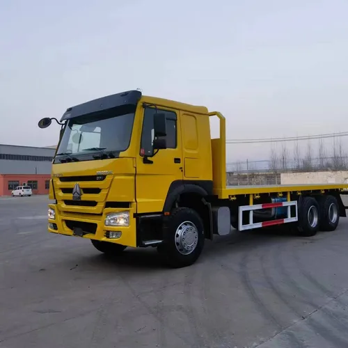 Camión de transporte de plataforma plana Howo 6x4