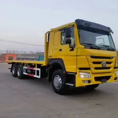 Camión de transporte de plataforma plana Howo 6x4