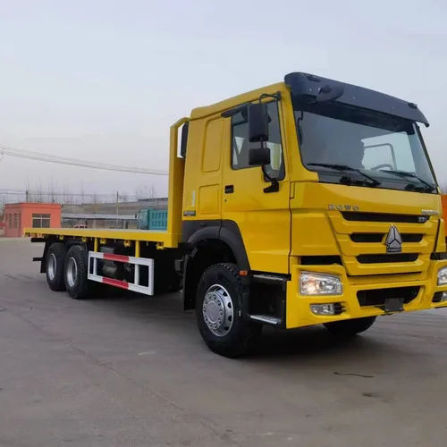 Camión de transporte de plataforma plana Howo 6x4