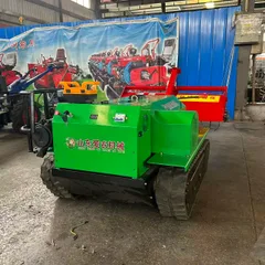 Gas-Electric Hybrid Tracked Rotary Tiller