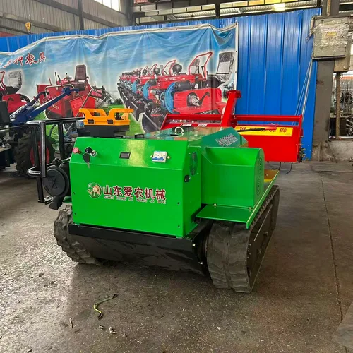 Gas-Electric Hybrid Tracked Rotary Tiller