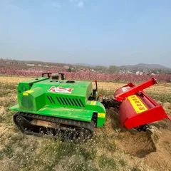 Gas-Electric Hybrid Tracked Rotary Tiller
