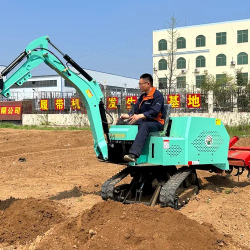 جرار مجنزر 25/35 ذو محراث أمامي ودوار خلفي، مناسب للحقول الرطبة والجافة