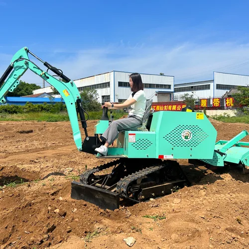 25/35 Front-Digging, Rear-Rotating Dryland Tracked Tractor