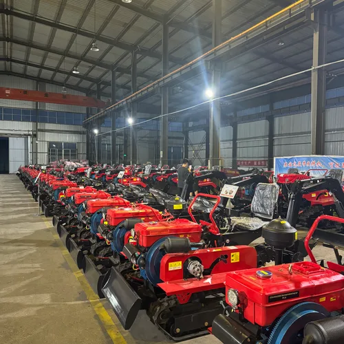 Ride-on Tracked Rotary Tiller for Dry Land