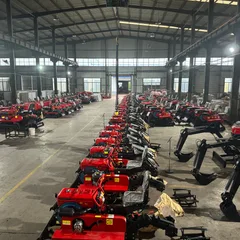 Ride-on Tracked Rotary Tiller for Dry Land