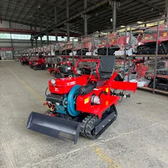 Ride-on Tracked Rotary Tiller for Dry Land