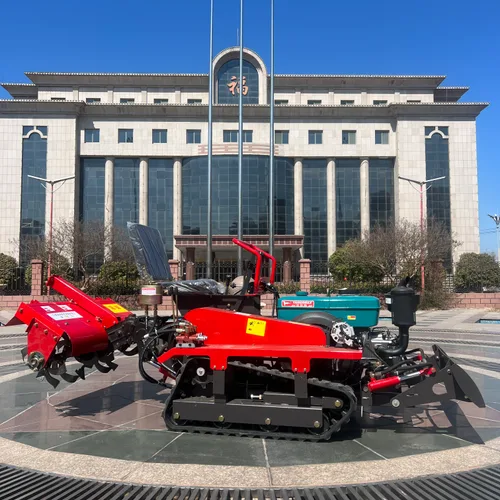 25-HP Ride-On Tracked Rotary Tiller