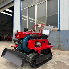 25-HP Ride-On Tracked Rotary Tiller