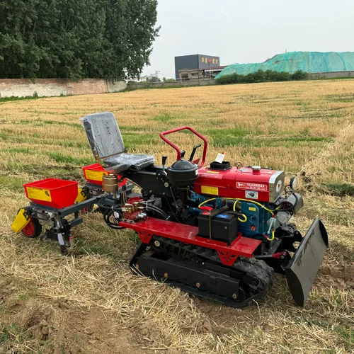 25-HP Ride-On Tracked Rotary Tiller
