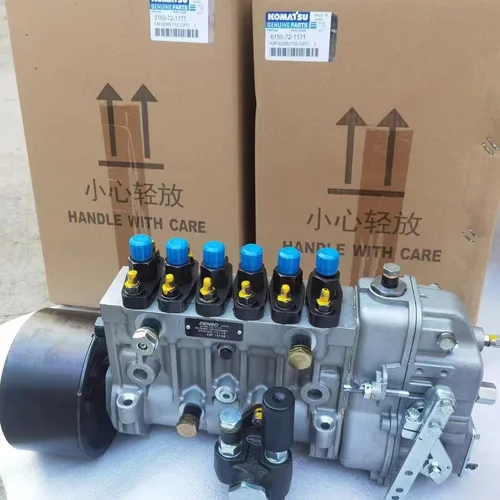 KOMATSU Fuel Injection Pump 6150-72-1171 Left Hand Rotation for SA6D125 Engine PC400-6 PC450-6 Excavator