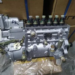 英文：龙口龙奔BH6P燃油喷射泵，零件号：1111010-M8A-0000，零件代码150166234，适用于潍柴WP10 WD615发动机及山推SL50轮式装载机