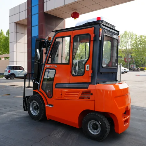 2-ton single-drive four-wheel electric forklift