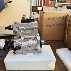 For Komatsu PC650-8, PC600-8 Excavator & WA500-6 Wheel Loader, DENSO Fuel Pump Part No.: 6261-71-1111 / 094000-0582
