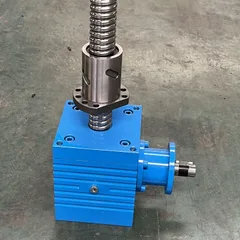 SWL Manual Screw Jack, Precision Hand-Cranked Worm Reducer, SWL 1T/2.5T/5T Nut Traverse Screw Lift