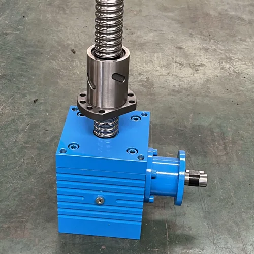 SWL Manual Screw Jack, Precision Hand-Cranked Worm Reducer, SWL 1T/2.5T/5T Nut Traverse Screw Lift