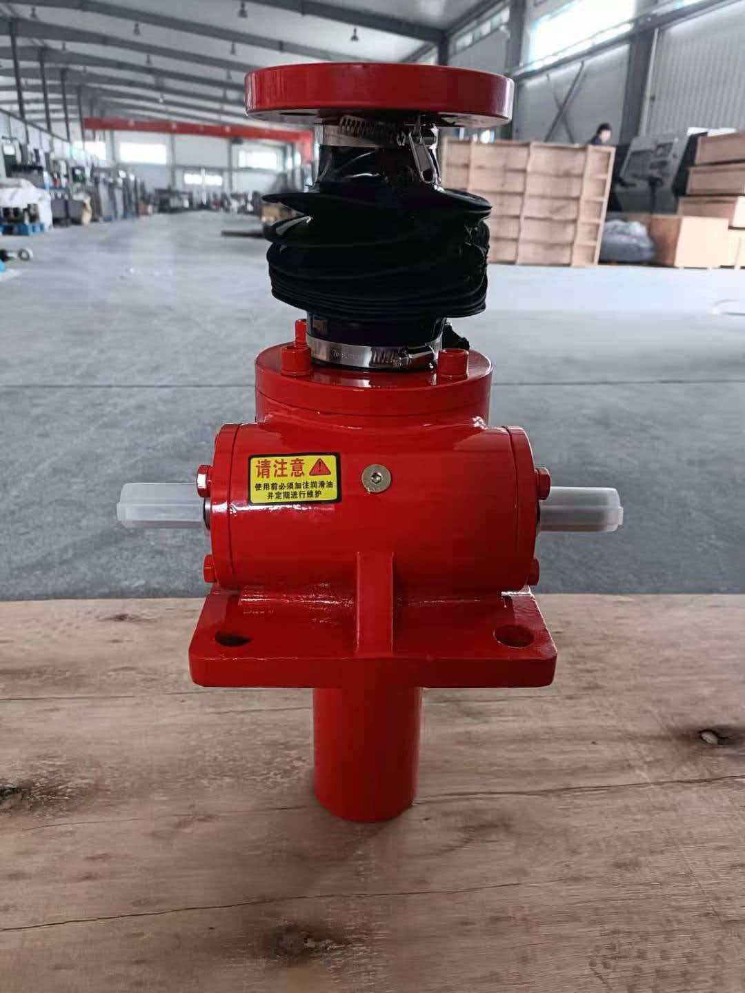 SWL Manual Screw Jack, Precision Hand-Cranked Worm Reducer, SWL 1T/2.5T/5T Nut Traverse Screw Lift