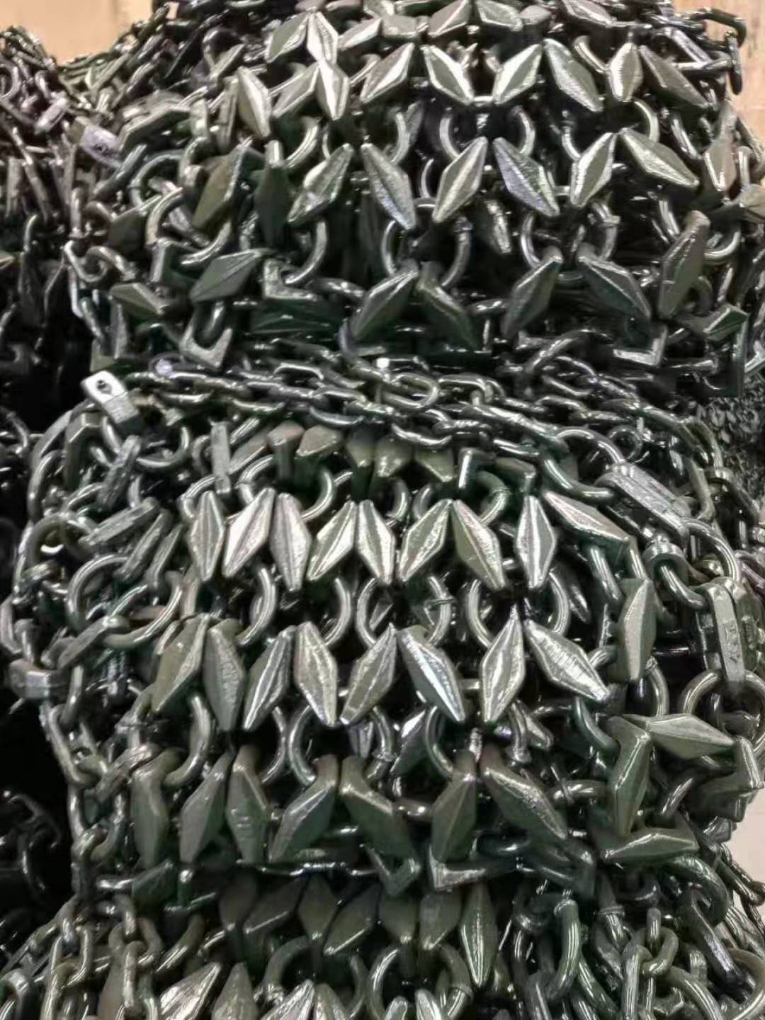 OTR Wheel Loader Tyre Protection Chain 17.5-25 / 20.5-25 / 23.5-25 for XCMG LIUGONG LONKING SDLG 3T/4T/5T Loader