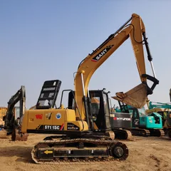 Excavadora de orugas Sany115 usada