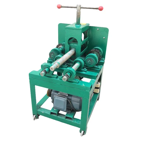 Metal Pipe Bender Hydraulic Greenhouse Rolling Pipe Roller Pipe Bender for Round & Square Pipes Household Tube Bending Machine