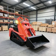 CE Euro 5 Epa Skid Steer Loader Multifunctional Mini Track Skid Steer Loader SeatedOperation Small Skid Steer Loaders On Sale