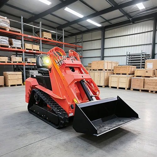 Fast Delivery Mini Skid Steer Loader With Attachment Track High Quality Skid SteerLoader Crawler Moving Mini Loader
