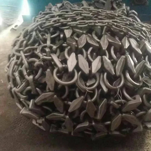 OTR Wheel Loader Tyre Protection Chain 17.5-25 / 20.5-25 / 23.5-25 for XCMG LIUGONG LONKING SDLG 3T/4T/5T Loader